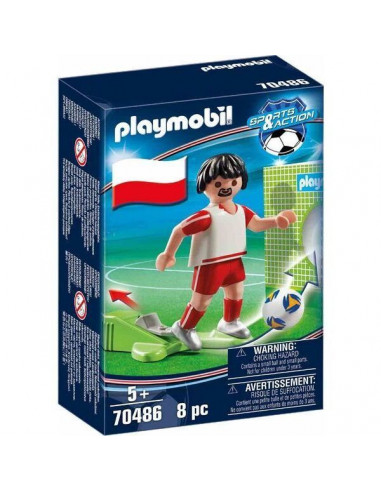 Playmobil: Jucător național Polonia 70480,70486