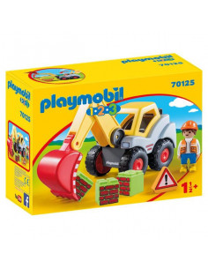 Playmobil: 1.2.3 Excavator cu braț mobil 70125,70125