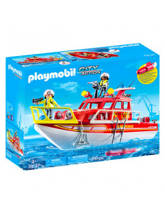 Playmobil: Nava de stins incendii - 70147
