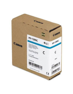 Cartus cerneala Canon PFI-1300C, cyan, capacitate 330ml, pentru