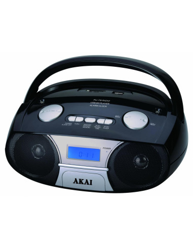 MP3 player portabil Akai, cu bluetooth, radio FM, putere 3W