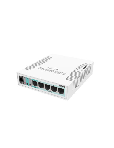 SWITCH MIKROTIK RB260GS, 5xLAN Gigabit, SFP cage, SMART