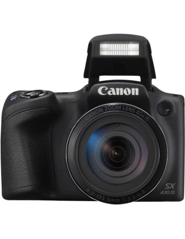 Camera foto Canon PowerShot SX430IS BLACK, 20 MP, senzor CCD
