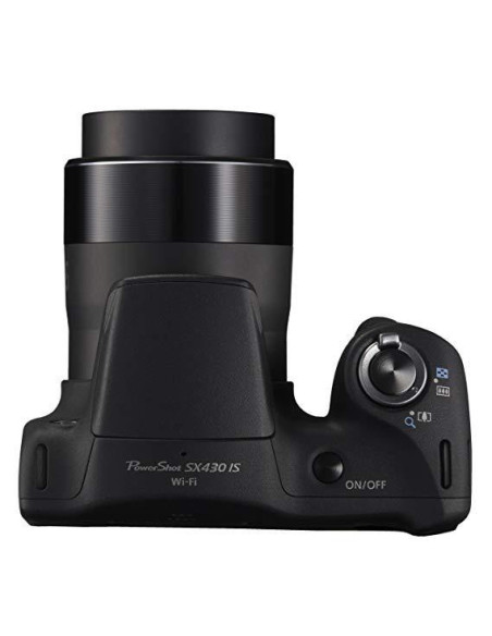 Camera foto Canon PowerShot SX430IS BLACK, 20 MP, senzor CCD