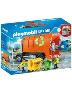 Playmobil City Life, Camionul de gunoi selectiv - 70200