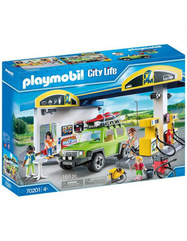 Playmobil City Life, Benzinărie - 70201,70201