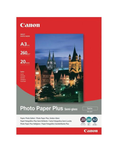 Hartie foto Canon SG-201A3, dimensiune A3, 20 coli, tip