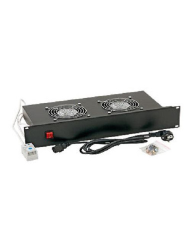 Panou ventilatie Triton pentru rack de podea 19, 2 ventilatoare