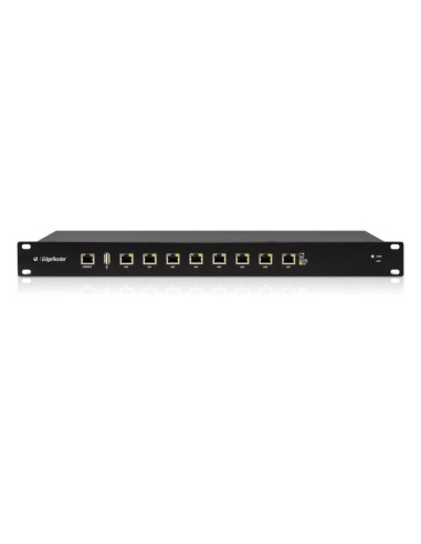 Ubiquiti EdgeRouter ER-8, 8x Gigabit LAN, 19" rack, 1
