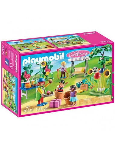 Playmobil Dollhouse, Petrecere de aniversare pentru copii -