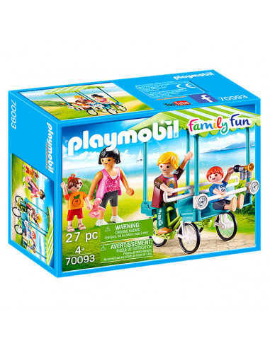 Playmobil: Bicicletă de familie - 70093,70093