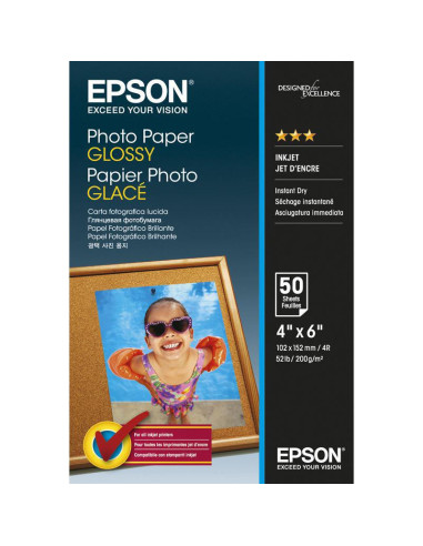 Hartie foto Epson S042547, dimensiune 10x15cm, 50 coli, tip