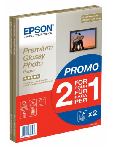 Hartie foto Epson S042169, dimensiune A4, 30 coli, tip premium