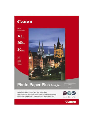 Hartie foto Canon PP-201 A3+, dimensiune A3+, 20 coli, tip