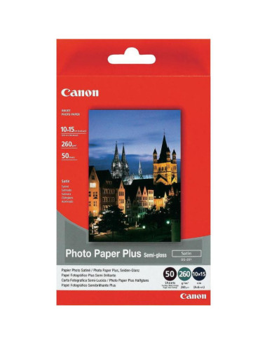 Hartie foto Canon SG-201S, dimensiune 10x15 cm, 100 coli, tip