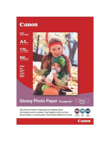Hartie foto Canon GP-501 A4, dimensiune A4, 100 coli, tip