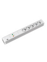 Bachmann, PDU 5 prize Schuko, 1U, impamantare, protectie