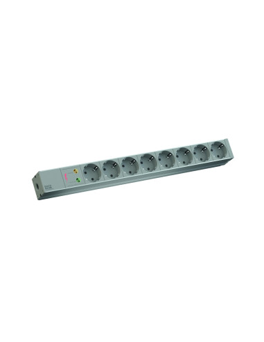 Bachmann, PDU 8 prize Schuko, 1U, impamantare, protectie