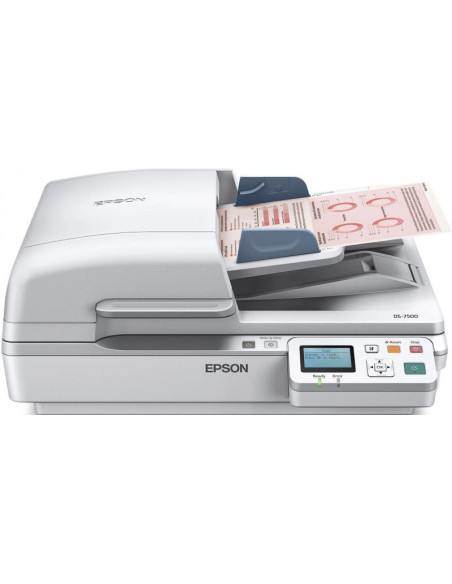 Scanner Epson DS-7500N, dimensiune A4, tip flatbed, viteza