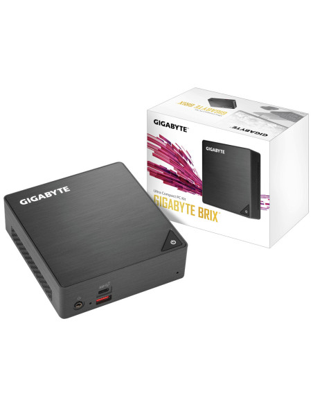 Desktop Mini PC Gigabyte Barebone GB-BRI3-8130, Intel Core Dual Core i3-8130U, No RAM, No SSD, Intel UHD Graphics 620, No