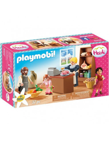 Playmobil Heidi: Magazinul sătesc a familiei Keller 70257,70257
