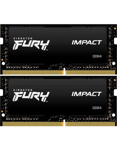 Memorie RAM notebook Kingston FURY, SODIMM, DDR4, 64GB, 2666MHz, CL19, 1.2V