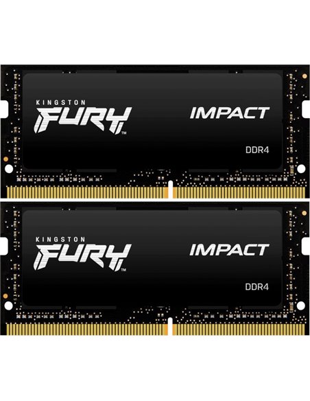 Memorie RAM notebook Kingston FURY, SODIMM, DDR4, 64GB, 2666MHz, CL19, 1.2V