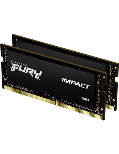 Memorie RAM notebook Kingston FURY, SODIMM, DDR4, 64GB, 2666MHz, CL19, 1.2V