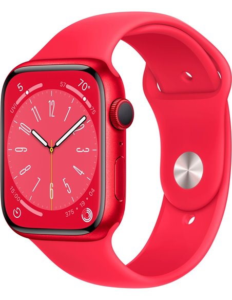 Apple Watch S8 GPS 41mm (PRODUCT)RED Aluminium Case with (PRODUCT)RED Sport Band -