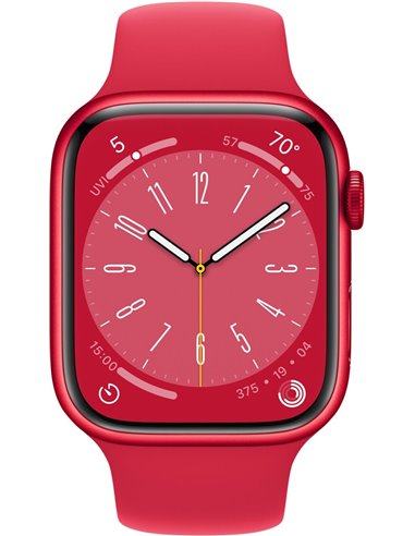 Apple Watch S8 GPS 41mm (PRODUCT)RED Aluminium Case with (PRODUCT)RED Sport Band -