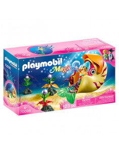 Playmobil Magic: Sirenă cu gondolă melc - 70098,70098