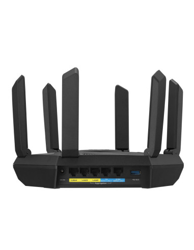 Router Wireless Asus RT-AXE7800, tri-band, WI-FI 6, , standarde reteaEEE 802.11a, IEEE 802.11b, IEEE 802.11g, WiFi 4 (802.11n) W