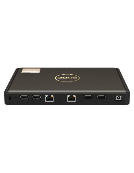 NAS QNAP 464 4-Bay, CPU Intel Celeron Jasper Lake N5105 N5095 Quad Core, burst up to 2.9GHz, RAM onboard 8GB DDR4 (not expandabl