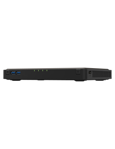 NAS QNAP 464 4-Bay, CPU Intel Celeron Jasper Lake N5105 N5095 Quad Core, burst up to 2.9GHz, RAM onboard 8GB DDR4 (not expandabl