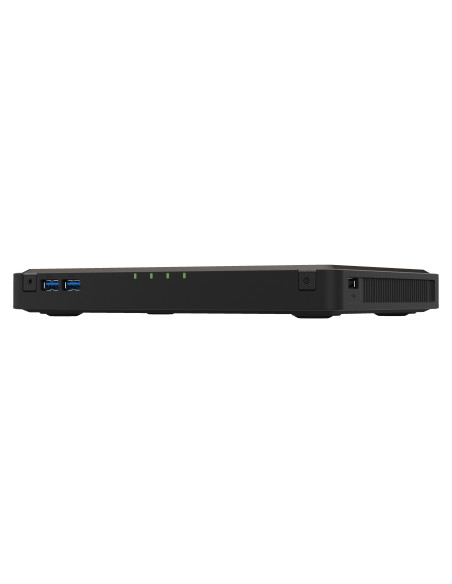 NAS QNAP 464 4-Bay, CPU Intel Celeron Jasper Lake N5105 N5095 Quad Core, burst up to 2.9GHz, RAM onboard 8GB DDR4 (not expandabl