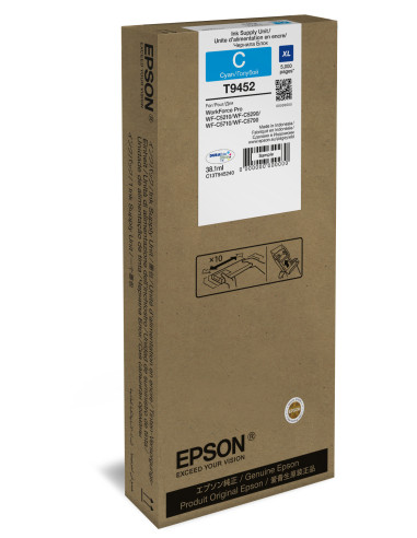 Cartus cerneala Epson C5XXX, cyan, capacitate 5k, pentru WF-C5290DW, Cartus cerneala Epson C5XXX, cyan, capacitate 5k, pentru WF-C5290DW,