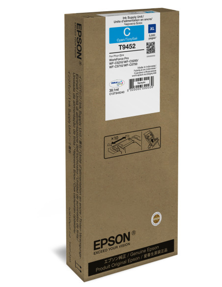 Cartus cerneala Epson C5XXX, cyan, capacitate 5k, pentru WF-C5290DW, Cartus cerneala Epson C5XXX, cyan, capacitate 5k, pentru WF-C5290DW,