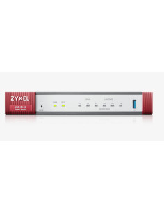 Zyxel USGFLEX100 Security Gateway V2 bundle, 10 100 1000 Mbps RJ-45 ports, 4 x LAN DMZ 1 x WAN,1x USB 3.0, 900Mbps, 12V DC, 2A m