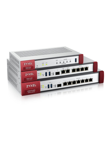 Zyxel USGFLEX100 Security Gateway V2 bundle, 10 100 1000 Mbps RJ-45 ports, 4 x LAN DMZ 1 x WAN,1x USB 3.0, 900Mbps, 12V DC, 2A m