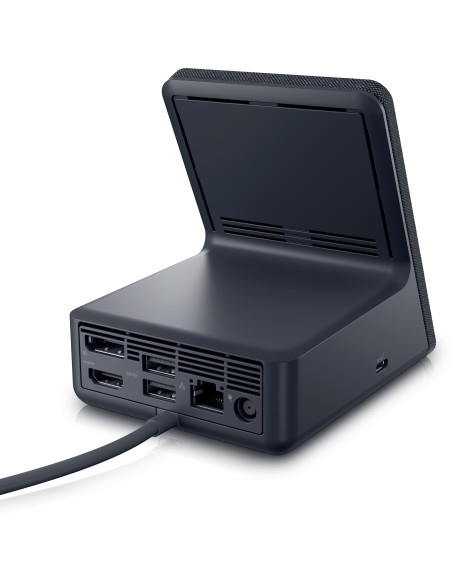 Dell Dual Charge Dock HD22Q, Wireless Qi v1.3 charging for mobile devices, Ports  Video ports  1 x HDMI 2.1 port (rear), 1 x Dis