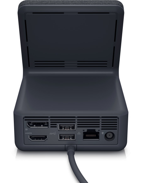 Dell Dual Charge Dock HD22Q, Wireless Qi v1.3 charging for mobile devices, Ports  Video ports  1 x HDMI 2.1 port (rear), 1 x Dis