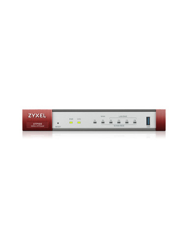 Zyxel ATP100 V2 10 100 1000, 1*WAN, 3*LAN DMZ , 1x Opt, 1x USB 3.0 ports, fanless, Standard