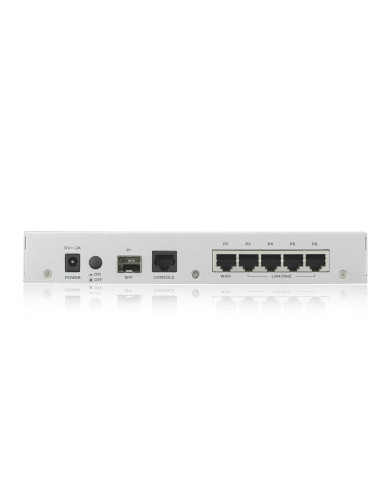 Zyxel ATP100 V2 10 100 1000, 1*WAN, 3*LAN DMZ , 1x Opt, 1x USB 3.0 ports, fanless, Standard