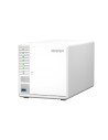 NAS QNAP 364 3-Bay, CPU Intel Celeron N5105 N5095 Quad Core, burst up to 2.9GHz, RAM 4GB DDR4 SODIMM (1 x 4GB), max. 16GB (2 DIM