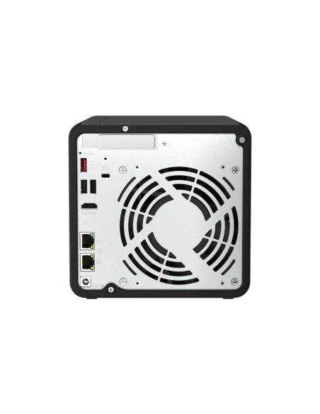 NAS QNAP 464 4-Bay, CPU Intel Celeron N5105 N5095 4-core 4-thread Processor, RAM 4GB (1x 4GB) DDR4 (2 x SODIMM slots, max. 16GB