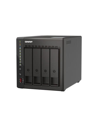 NAS QNAP 453E 4-Bay, CPU Intel Celeron J6412 4-core 4-thread processor