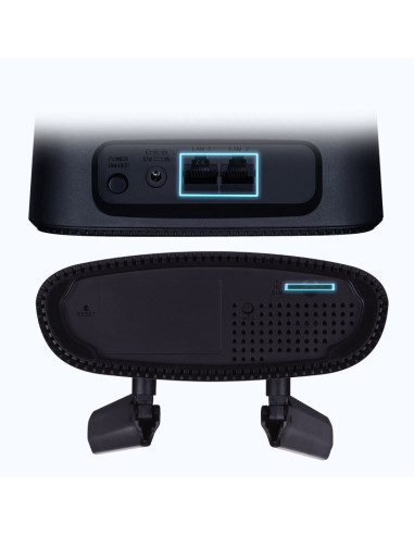 D-Link Router Wireless DWR-960 4G cat.7, AC1200,  LTE + Wi-Fi SOC chipset, 2 x prturi gigabit LAN, 1 x WAN , 2 x antene externe,