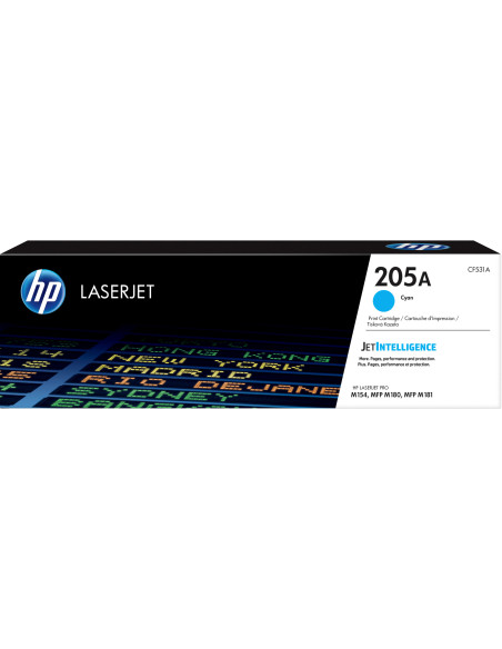 CF531A,Toner HP CF531A, cyan, 0.9 K, pentru HP LaserJet Pro M180N, LaserJet Pro M181FW, Nr.205A CF531A,Toner HP CF531A, cyan, 0.9 K, pentru HP LaserJet Pro M180N, LaserJet Pro M181FW, Nr.205A