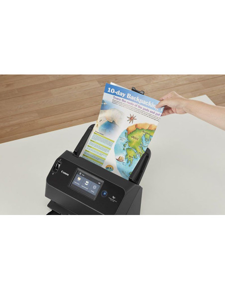 Scanner Canon DR-S130, dimensiune A4, tip sheetfed, viteza scanare  30ppm alb-negru si color, duplex, rezolutie optica 600dpi, A