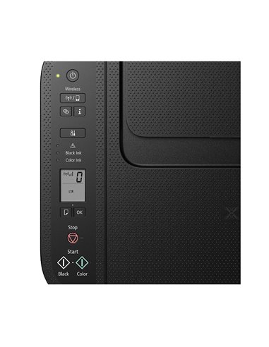 Multifunctional inkjet color Canon Pixma TS3452, Alb cu negru